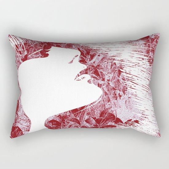 Sensuality, face Rectangular Pillow
