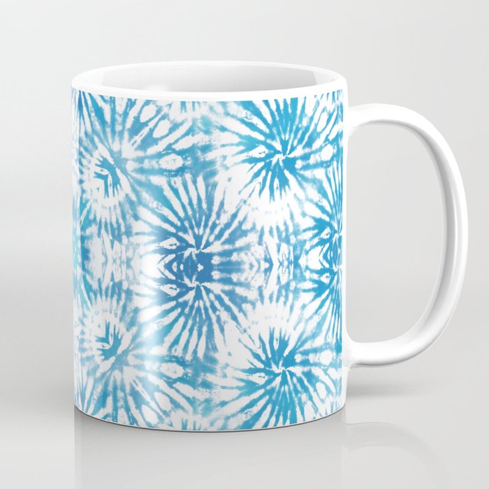 Abstract Blues Hippy Coffee Mug