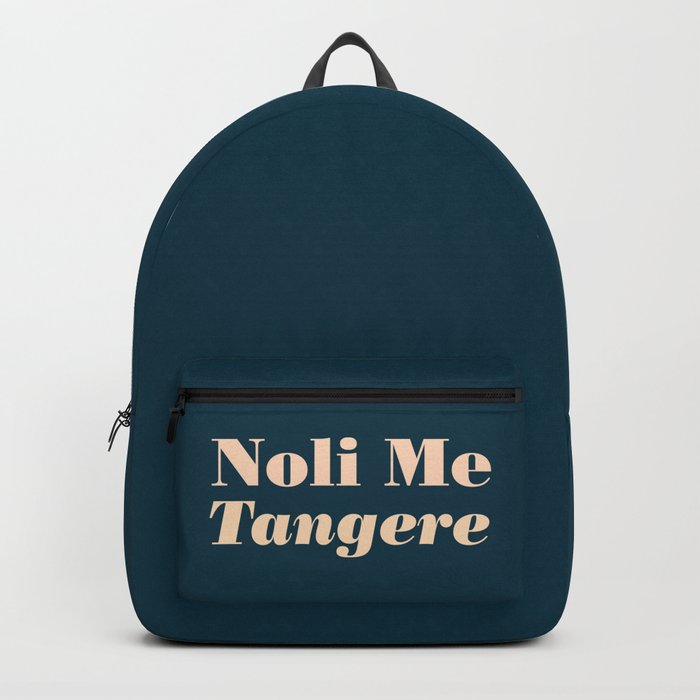 Noli Me Tangere - Touch Me Not Backpack