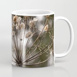 Winter Hogweed Skeleton in Scotland Coffee Mug