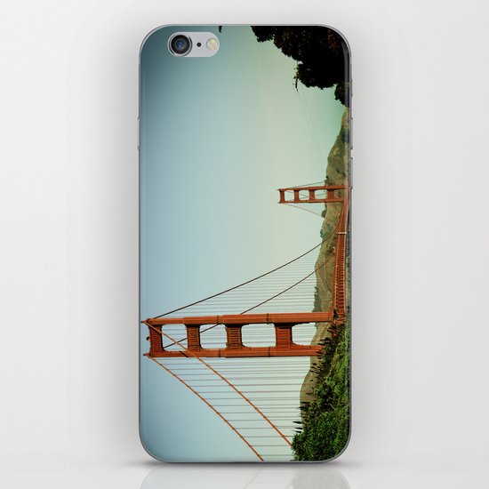 The Golden Gate Bridge at Day iPhone & iPod Skin