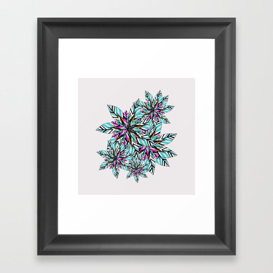 Meet in the Middle Framed Art Print
