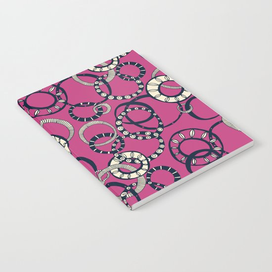 Honolulu hoopla pink Notebook