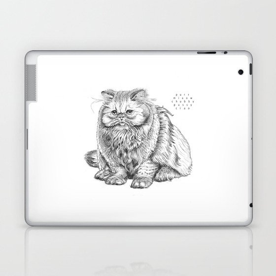 Yes it is a real cat! Laptop & iPad Skin