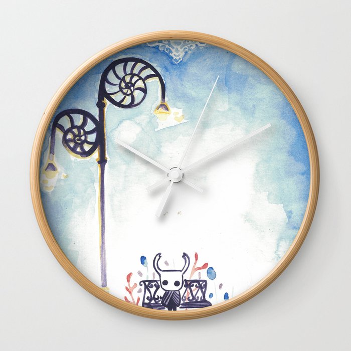 Hollow knight poster Wall Clock
