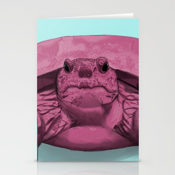 Warholesque Gopher Tortoise Stationery Cards