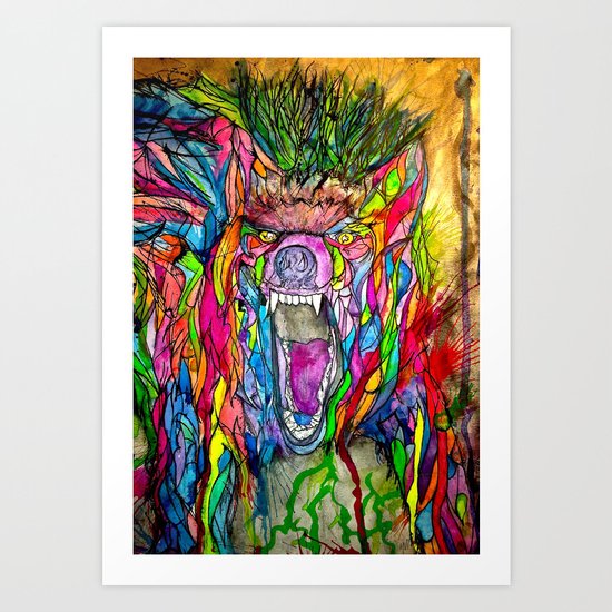 Guardian of Owl Farm Art Print