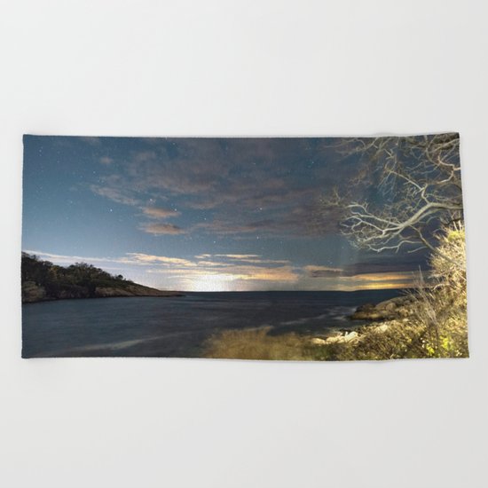 Big Dipper at Folly Cove Beach Towel