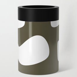 Abstract minimal plant color block 29 Can Cooler