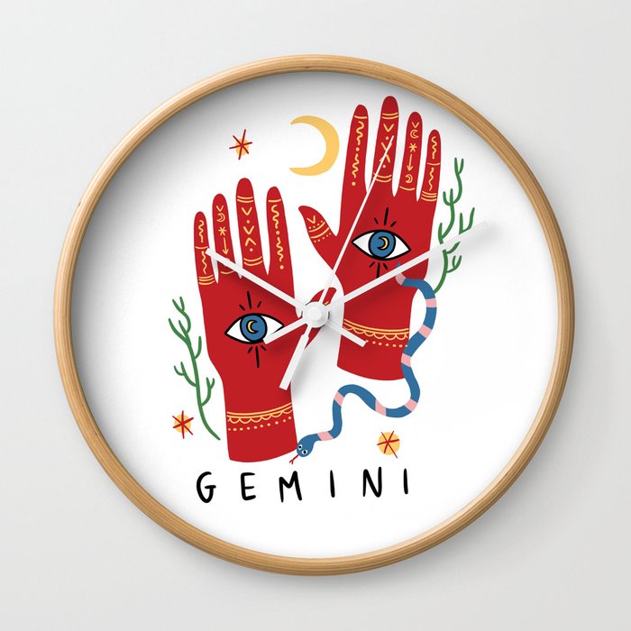 Gemini Wall Clock