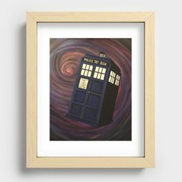 Doctor Who TARDIS Recessed Framed Print
