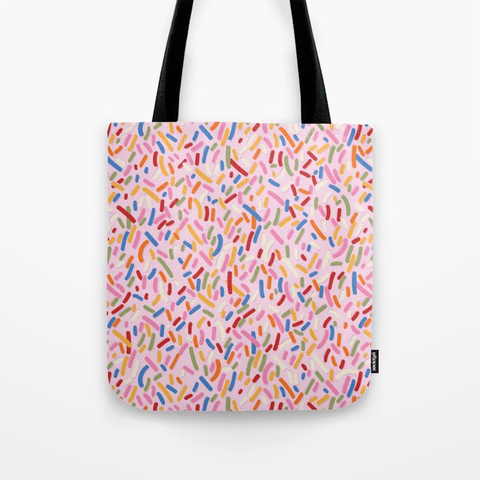 Rainbow Sprinkles Tote Bag