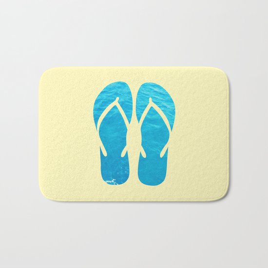 FLIP FLOP SUMMER Bath Mat