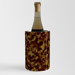 Red and Gold Automn Pattern Design Wine Chiller