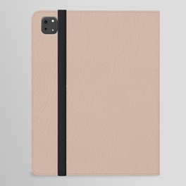 Light Pastel Pink Solid Color Hue Shade - Patternless iPad Folio Case
