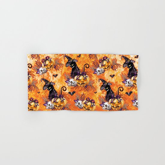 Halloween Witch #5 Hand & Bath Towel