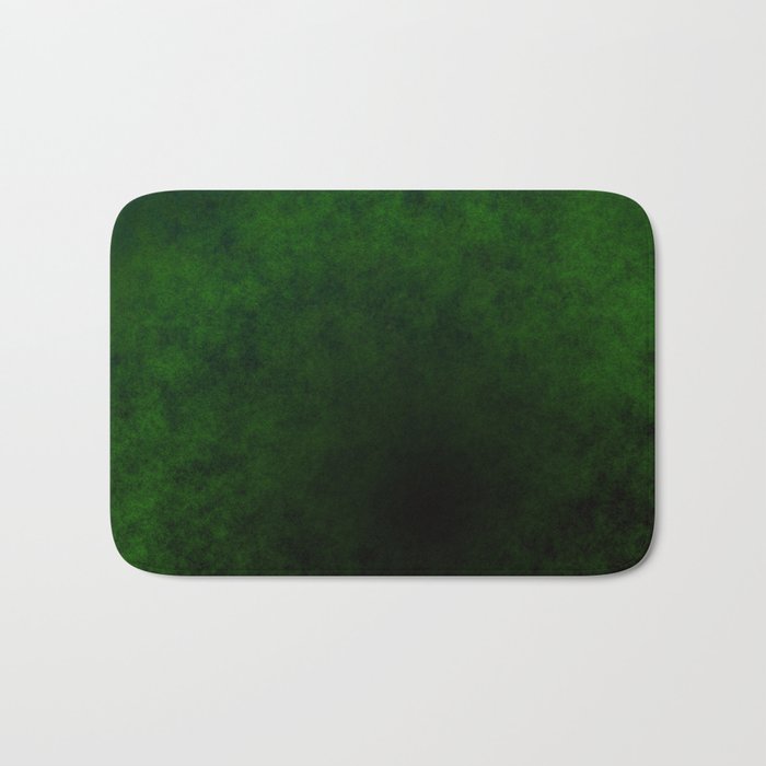 Green with Black Bath Mat