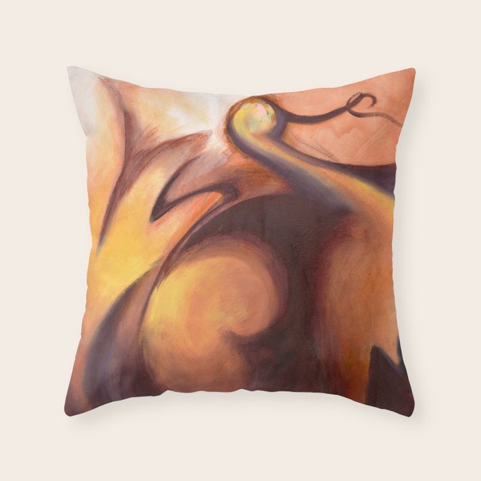 Barista Throw Pillow