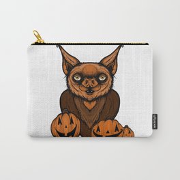 Halloween Bat Carry-All Pouch