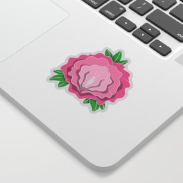 Womens Rose Vagina Womens Shirt Pussy Flower Pussies Vag Puss Gift Sticker