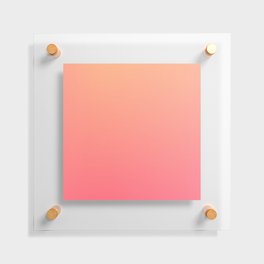 7 Pink Gradient Background Colour Palette 220721 Aura Ombre Valourine Digital Minimalist Art Floating Acrylic Print