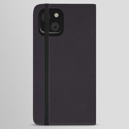 Charcoal iPhone Wallet Case