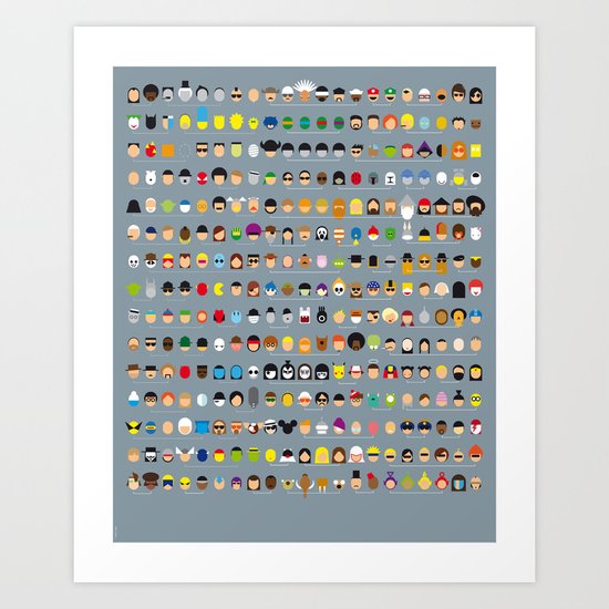 Famous Capsules - The Big One Art Print