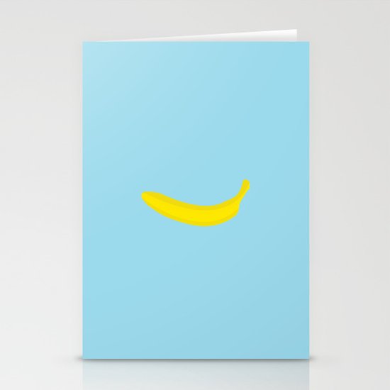 Banana print Stationery Cards