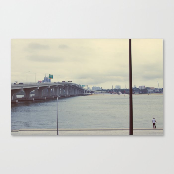 Almost Sunset Canvas Print