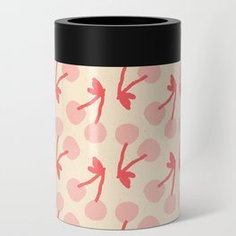 cherries gift - pink, red and cream Can Cooler