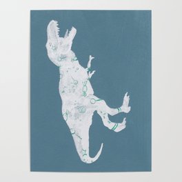 Sweet and Wild Dinosaur Poster