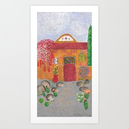 Hacienda Art Print