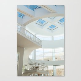 Architectural Views at The Getty Canvas Print
