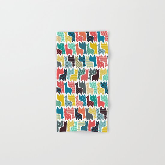 baby llamas Hand & Bath Towel