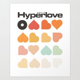 Hyperlove Art Print