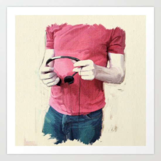 Color Study 2 - torso Art Print