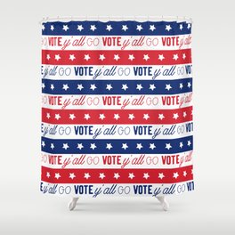 Red White And Blue Shower Curtains For Any Bathroom Decor Society6
