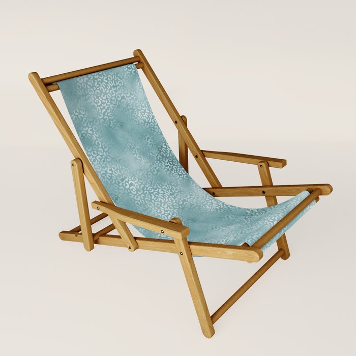 Turquoise sales sling chair