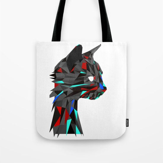 Focused Cat Tote Bag