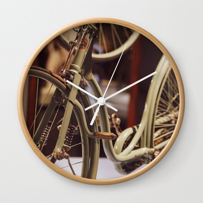 Vintage Bicycle. Wall Clock