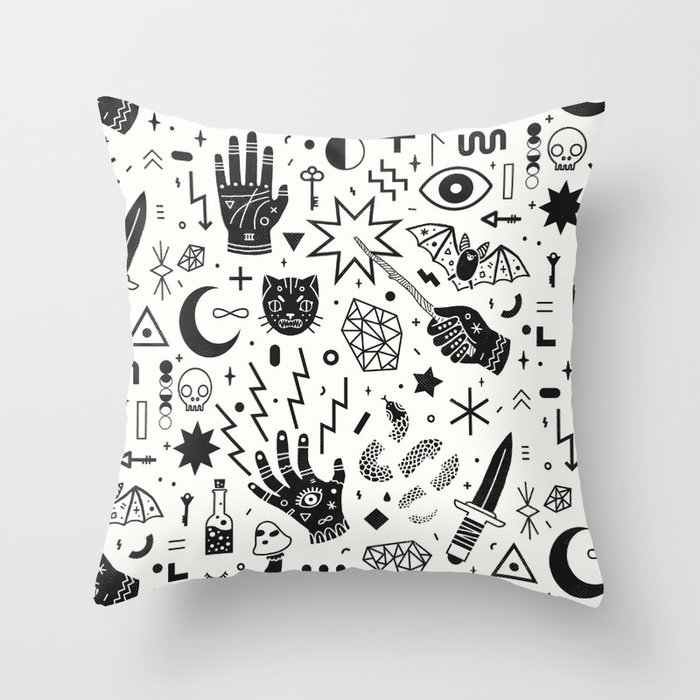 Witchcraft II Throw Pillow