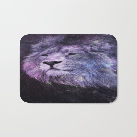 Galaxy Lion Leo Bath Mat