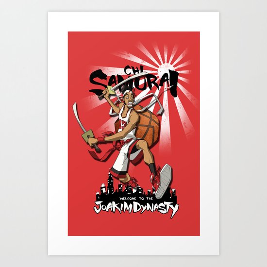 Samurai Jo Art Print