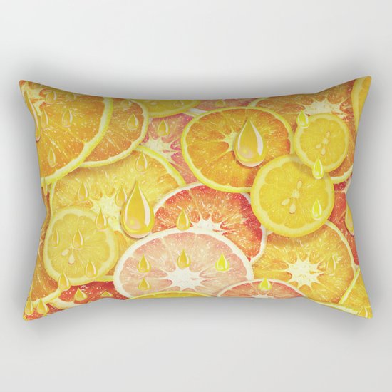 Juicy Fruits Rectangular Pillow