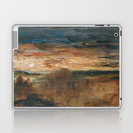 Vintage landscape art by Gustav Moreau Laptop Skin