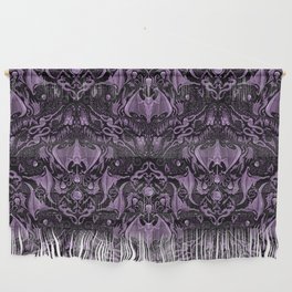 Bats and Beasts (Purple) Wall Hanging