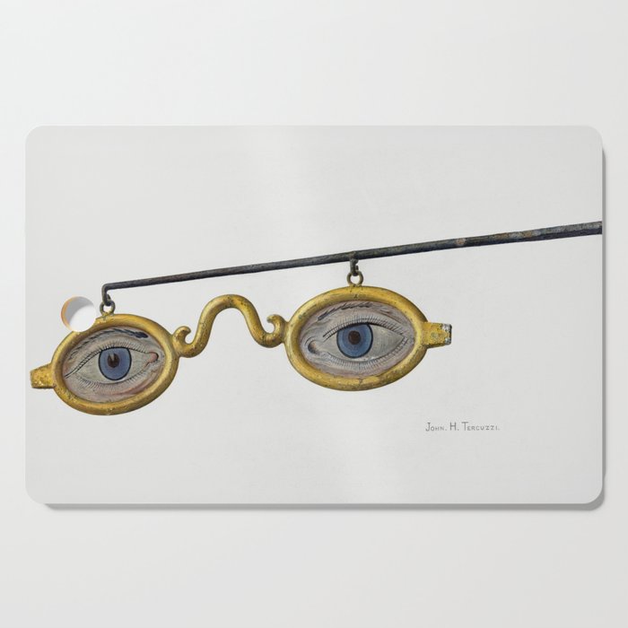 Shop Sign Spectacles Cutting Board