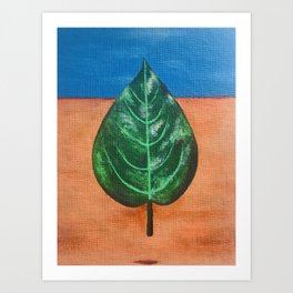 Leafy Dreams Art Print