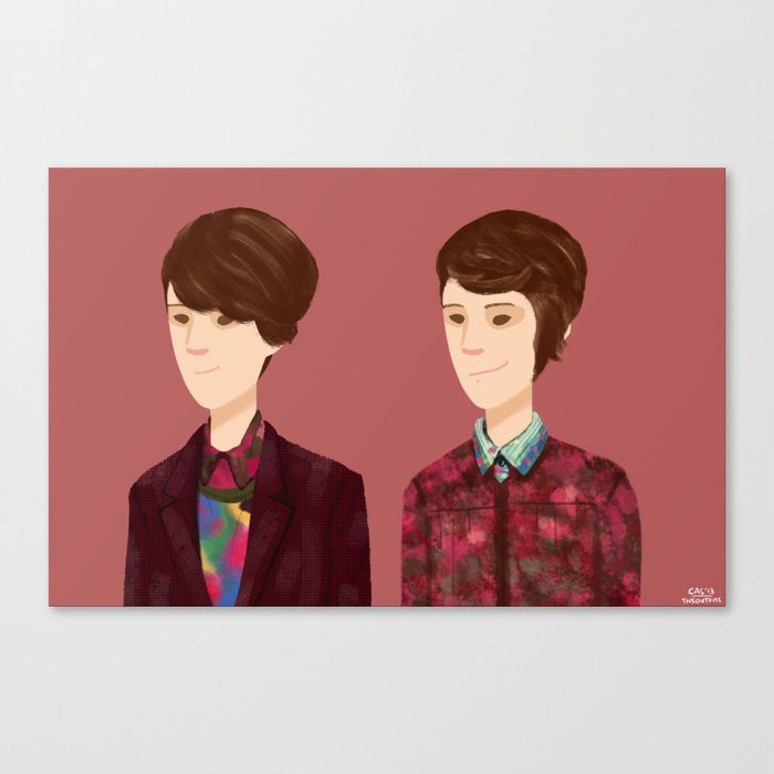 Tegan and Sara: Heartthrob #2 Canvas Print