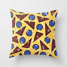 Memphis Pattern 626 Throw Pillow